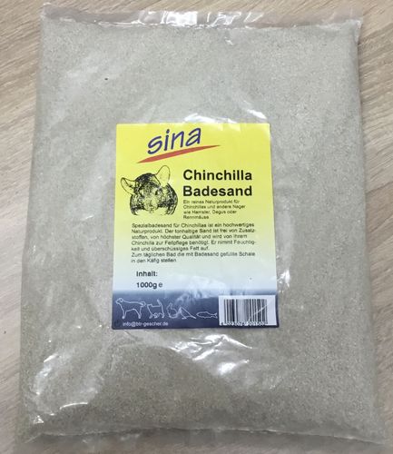 Sina Chinchilla Badesand 1kg